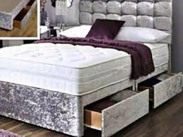 Full size bedroom sets with mattress. King Size Cooltouch Support Divan Bed With Memory Foam Mattress And 2 Drawers Bedroom Furniture Sprung Divan Bases Home Kitchen Sprung Divan Bases