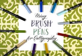 High quality products · huge savings & selection Using Brush Pens For Calligraphy A Collection Of Worksheets The Postman S Knock