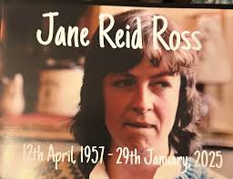 Remembering lovely Jane and thinking of her family at this time.