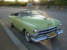 Image result for Chartreuse 1949 Cadillac