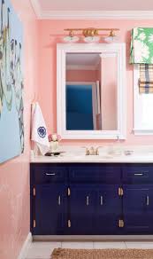 Navy And Pink Bathroom Pink Bathroom Navy Bathroom Decor Pink Bathroom Decor