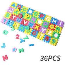 Eva foam is safe for kids, which is good because that's who's supposed to use it. Eutuxia 36 Piece Foam Mini Puzzle Mat Alphabet And Number Fun And Colorful Educational Learning Toy For Toddlers Babies And Kids Safe Non Toxic Eva Foam Walmart Com Walmart Com