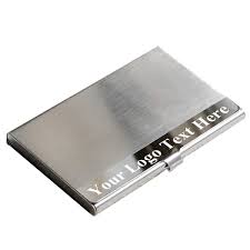 Vistaprint canada offers a wide range of business cards cases: Aaacustom Custom Business Card Holder Case Pu Leather And Stainless Steel Business Card Case Name Card Holder Personalized Business Card Holder Made In Usa 9 Sus Amazon In Office Products