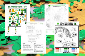 A fun festive mahjong game featuring the irish holiday st. St Patrick S Day Activity Pages 4 Free Worksheets Simply Bessy