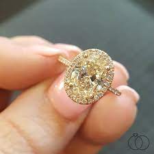 This 2ct Oval Shaped Yellow Diamond Beauty From Robbins Brothers Poem Collection Is Ready Yellow Diamonds Engagement Yellow Diamond Handcrafted Silver Jewelry