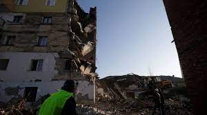 The more shallow the hypocentre of the earthquake, the greater the shaking at the earth's surface. Albania Hit By Deadly 6 4 Magnitude Earthquake Bbc News
