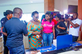 makeup ghana for the grand launch in accra