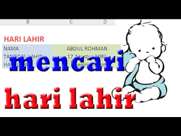 Hari pasaran jawa berjumlah 5 hari dalam penanggalan jawa setiap minggunya. Mencari Hari Lahir Youtube