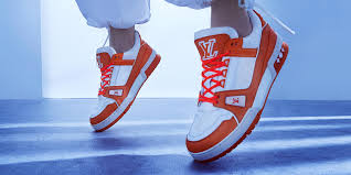 The french elegance and style of the louis vuitton fashion house are immediately obvious in the women's shoe collection, available exclusively on 24s. Louis Vuitton Sneakers Neon Lv Trainers Louis Vuitton