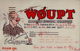 This is a very familiar view of the hometown skyline. Pulp Librarian On Twitter And As Cb Radio Began To Spread More Widely In The 1970s Users Began Making And Sending Their Own Qsl Cards To People They Met On Air Https T Co Opic5uyc9w
