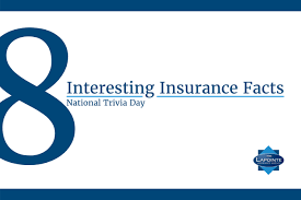 Updated 09/16/18 adam knapp file the information away for future conversation tidbits, or use i. 8 Interesting Insurance Facts National Trivia Day The Lapointe Insurance Agency