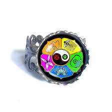 Her miraculous is a comb with yellow and black stripes. Handmade Fashion Jewelry Cosplay Peacock Cat Noir Volpina Rena Rouge Queen Bee Miraculous Ladybug Miracle Box Chest Master Fu Ring Birthday Symbol Buy Online In Antigua And Barbuda At Antigua Desertcart Com Productid