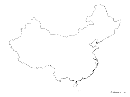 Outline Map Of China Free Vector Maps China Map Map Tattoos Map