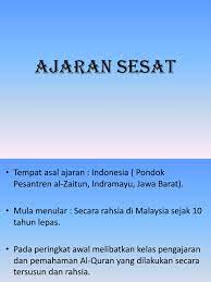 Sehubungan itu, universiti teknologi malaysia, skudai, johor telah menghantar seramai 19 orang pelajar Ajaran Sesat