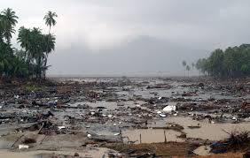 Location of slide causing tsunami and location of coastal sites where tsunami deposits have been reported and the estimated wave at those sites. Tsunami Science Advances Since The 2004 Indian Ocean Tragedy Live Science