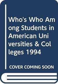 Junior college students publisher [tuscalossa? Who S Who Among Students In American Universities Colleges 1994 9789994880812 Amazon Com Books