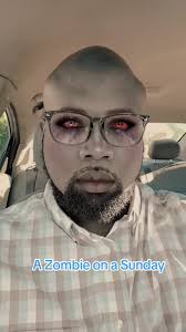 A Zombie headed to church! He won't bother anyone though! #Zombie #church  #Sunday #jokes