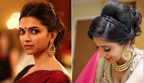 Open hair looks gorgeous without any effort but if you curl your're a bit it will change your entire look. 35 Easy And Fashionable Hairstyles For Sarees