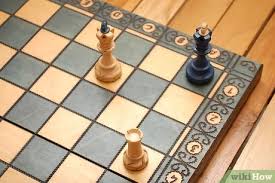 The problem at this point is that you probably do not know yet how to checkmate with a king and a queen against a sole king. 3 Ways To Mate With King And Rook Vs King Wikihow