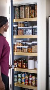 18 tiles or black & gray: Small Pantry Makeover Ideas