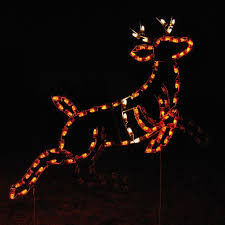 Animated Lead Reindeer Motif 1212 N Outdoor Christmas Light Displays Outdoor Christmas Lights Christmas Light Displays