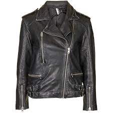 Topshop Distressed Leather Biker Jacket Distressed Leather Jacket Biker Jacket Topshop Jacket