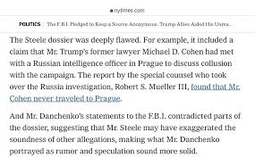 The spy dossier with a photo and top secret markings is the stuff of spy movies and international espionage. Glenn Greenwald On Twitter Even The Russiagate Friendly Ny Times Now Essentially Acknowledges Buried Deep In Articles That The Steele Dossier Was A Fraud But It Goes Far Beyond That There Was Massive