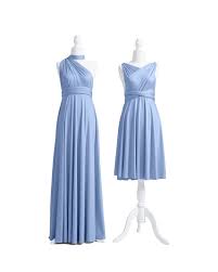Dusty Blue Bridesmaid Dresses Infinity Dress Convertible Dress Multiway Dr Dusty Blue Bridesmaid Dresses Twist Wrap Bridesmaid Dress Blue Bridesmaid Dresses
