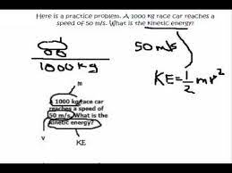 Physics Tutorial Kinetic Energy Youtube Physics Tutorial Kinetic Energy Physics Problems