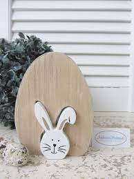 Dekoration für hochzeiten | etsy de. Holz Osterhase Hase Osterei Ei Weiss Oster Deko Ostern Fruhling Shabby Ambienteschmiede