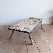 This swedish coffee table features a rectangular top with beveled edges and rounded corners, sitting above an exquisitely carved apron. Swedish Butcher S Table Lawton Mull