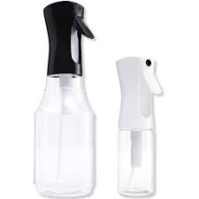 The most common continuous mist spray bottle material is plastic. Salon Care 360 Degree Spray Bottle Applicator Spray Bottle Sally Beauty
