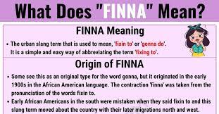 Finna Meaning What Does Finna Mean Useful Text Conversations 7esl Text Conversations Text Abbreviations Meant To Be