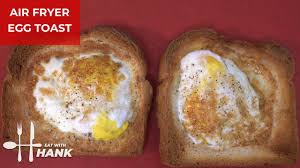 Place in the air fryer basket. Air Fryer Egg Toast Recipe Youtube