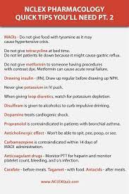 Nclex Pharmacology Quick Tips You Ll Need Part Ii Nursing School Survival Nursing School Nursing School Tips
