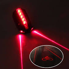 Outdoor Sport 2 Laser 5 Led Rear Bike Bicycle Tail Light Beam Safety Warning Red Lamp Affiliate Bike Lights Bike Tail Light Bicycle Lights