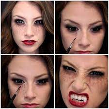 Bloody lips for vampire makeup ideas via. Pretty Beautiful Sexy Scary Vampire Halloween Makeup Ideas
