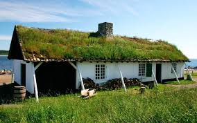 Toit Vert Traditionnel Toiture Vegetale Construction Maison Ecologique Toiture Vegetalisee