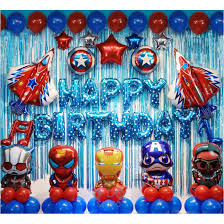 Here are some more high quality images from istock. Ready Stock Super Hero Avengers Theme Birthday Party Decoration Balloon Set Shopee Malaysia