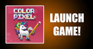 You can paint an elephant purple or an entire building orange in these kids. Color Pixel Art Classic Free Online Games