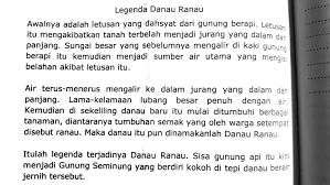 Rangkuman materi bahasa inggris sd kelas 3 terbaru 2018. Kunci Jawaban Pandai Berbahasa Lampung Kelas 4 Halaman 52 Legenda Danau Ranau Metro Lampung News