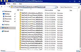 Janelas Como Excluir Arquivos De Relatorios De Erros Do Windows Em Fila Muito Grandes Do Sistema