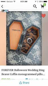 Coffin Wedding Ring Box Ring Bearer Wedding Wedding Ring Box Ring Box
