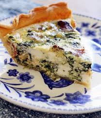 Spinach Bacon Cream Cheese And Swiss Quiche Spinach Quiche Recipes Cheese Quiche Recipe Cream Cheese Spinach