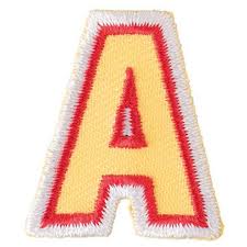 Darauf fiebern die meisten schulanfänger sehnsüchtig hin. Rico Design Patches Zum Aufbugeln Buchstaben A Etsy