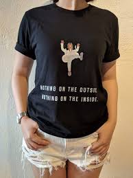 Bojack Horseman Nothing On The Inside Nothing On The Outside Bojack Horseman Tshirt Bojack Quotes Quote Tshirt Geeky Tshirt Tv Show Shirt Netflix Gift Tv Show Gi Bojack Horseman T Shirts With Sayings Horseman