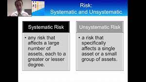 An attempt is made to try and. Introduction To Systematic And Unsystematic Risk Youtube