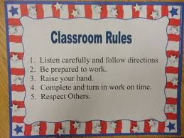 Simple Ideas For Establishing Classroom Rules And Manners