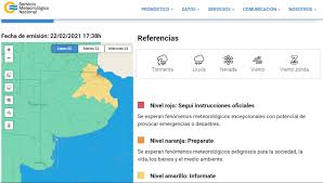 Pronóstico del clima por horas para los próximos 5 dias. áˆ Reiteran Alerta Meteorologico Amarillo Para Gran Parte De La Provincia De Buenos Aires
