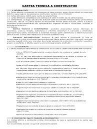 Cartea tehnica a constructiei se transmite, de catre investitor, proprietarului astfel: Carte Tehnica